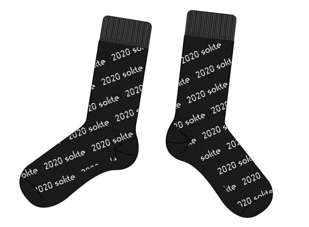 '2020 sokte'-sokken