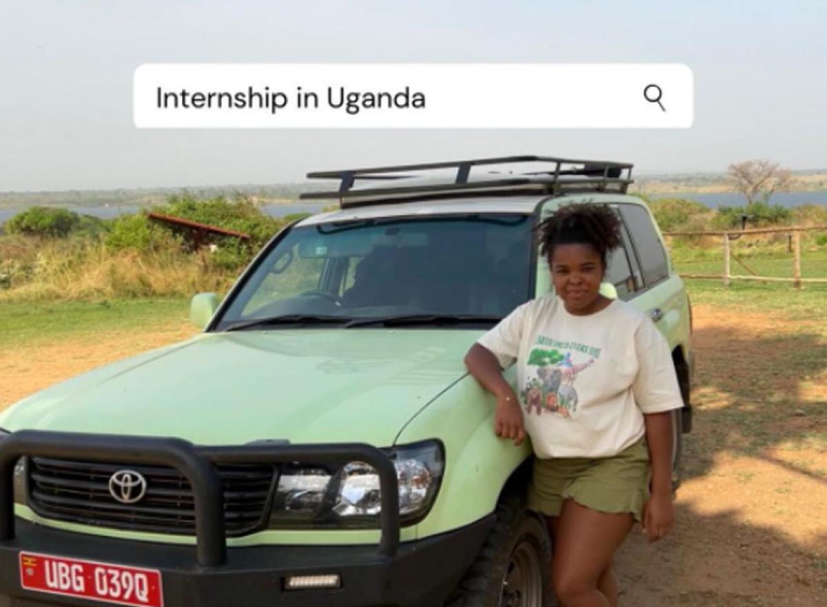 Ashley is student Leraar Lager Onderwijs en loopt stage in Uganda.