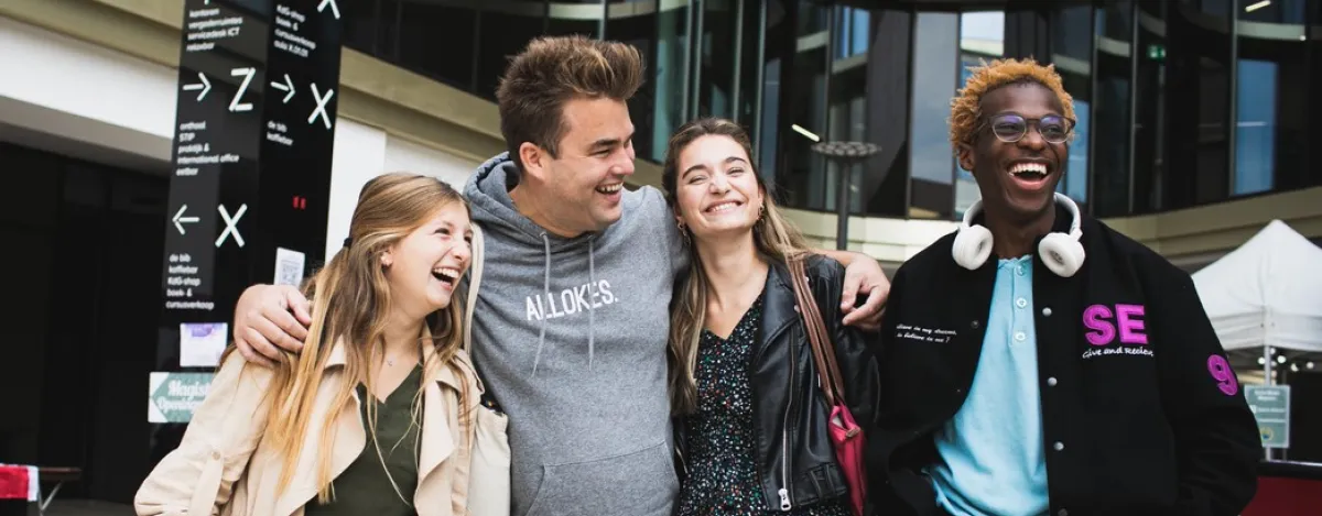 Students at KdG in Antwerp, Belgium