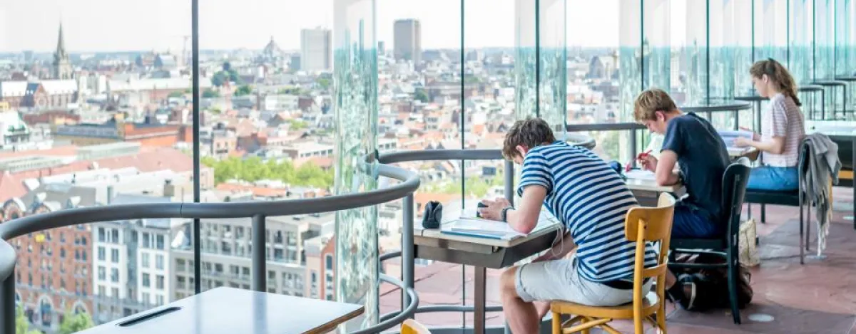 View from Mas Museum: go to the rooftop for free and get a view of the whole city