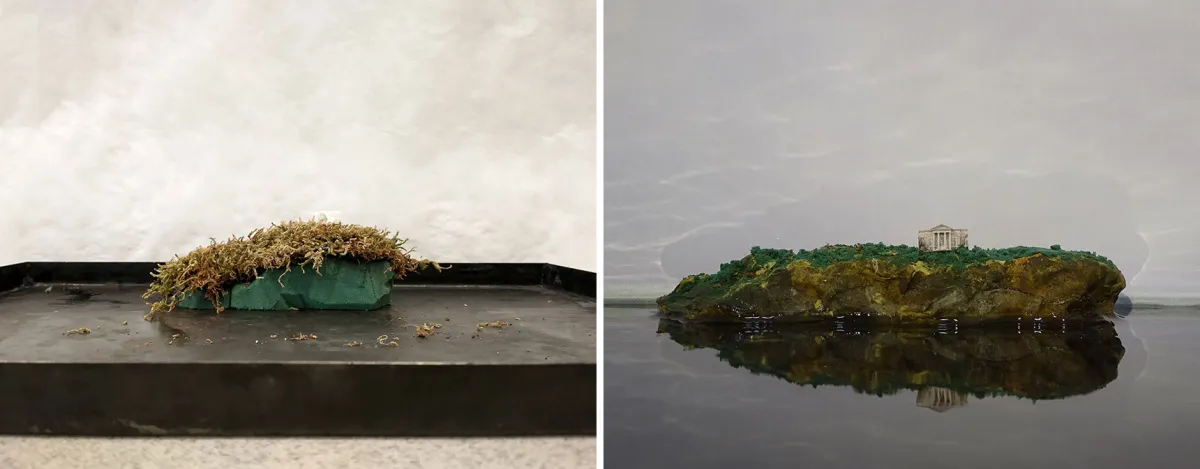 Leraar Plastische Opvoeding - De maak van een diorama
