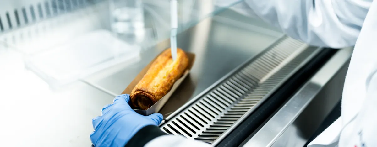 worstenbrood injecteren met vloeistof