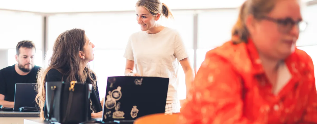 Groep cursisten Toegepaste Informatica flextraject