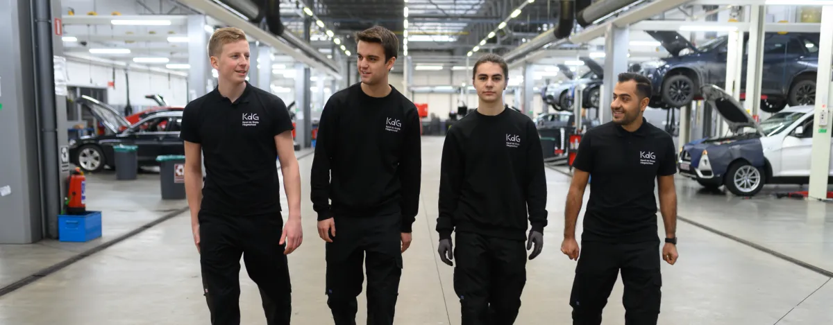 Voertuigtechnieken leer je op de werkvloer