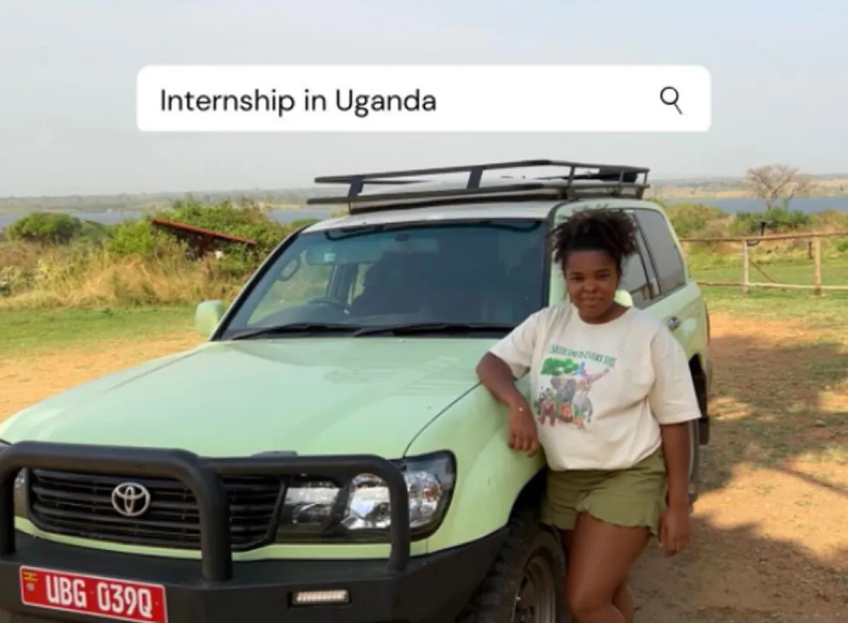 Ashley is student Leraar Lager Onderwijs en loopt stage in Uganda.
