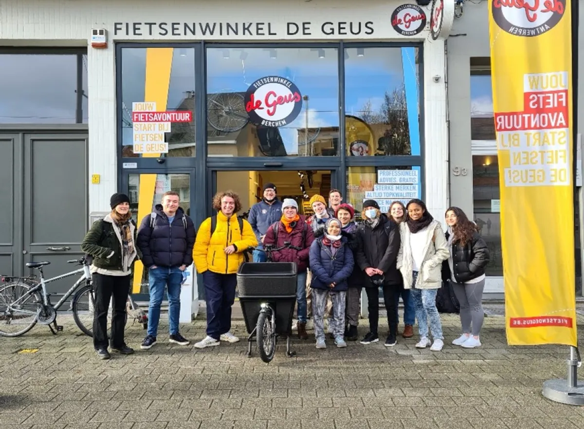 Multimedia studentes on project week in Zwolle