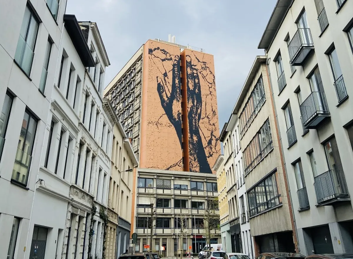 Street art in the streets of Antwerp