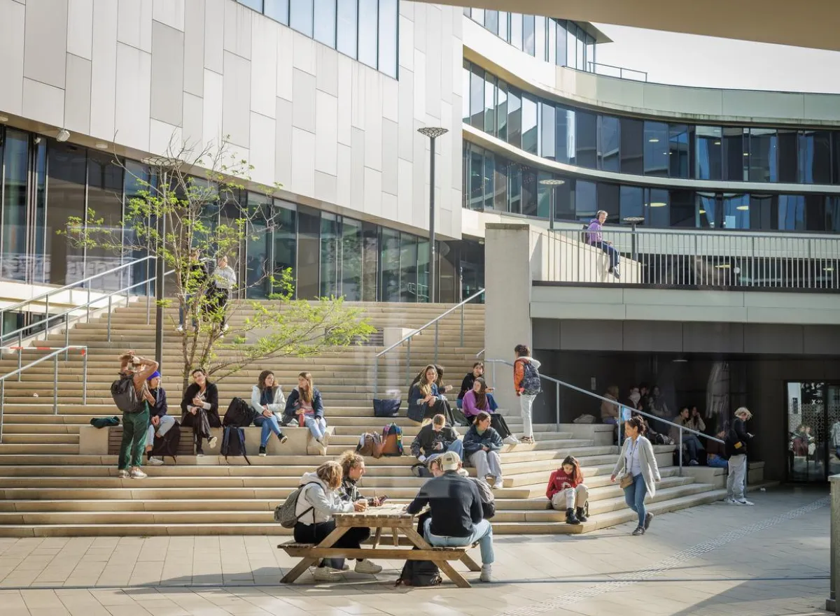 KdG binnenplein campus Zuid