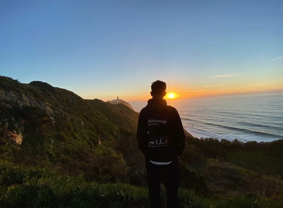 Lennert Ryckaert ging op Erasmus in Lissabon