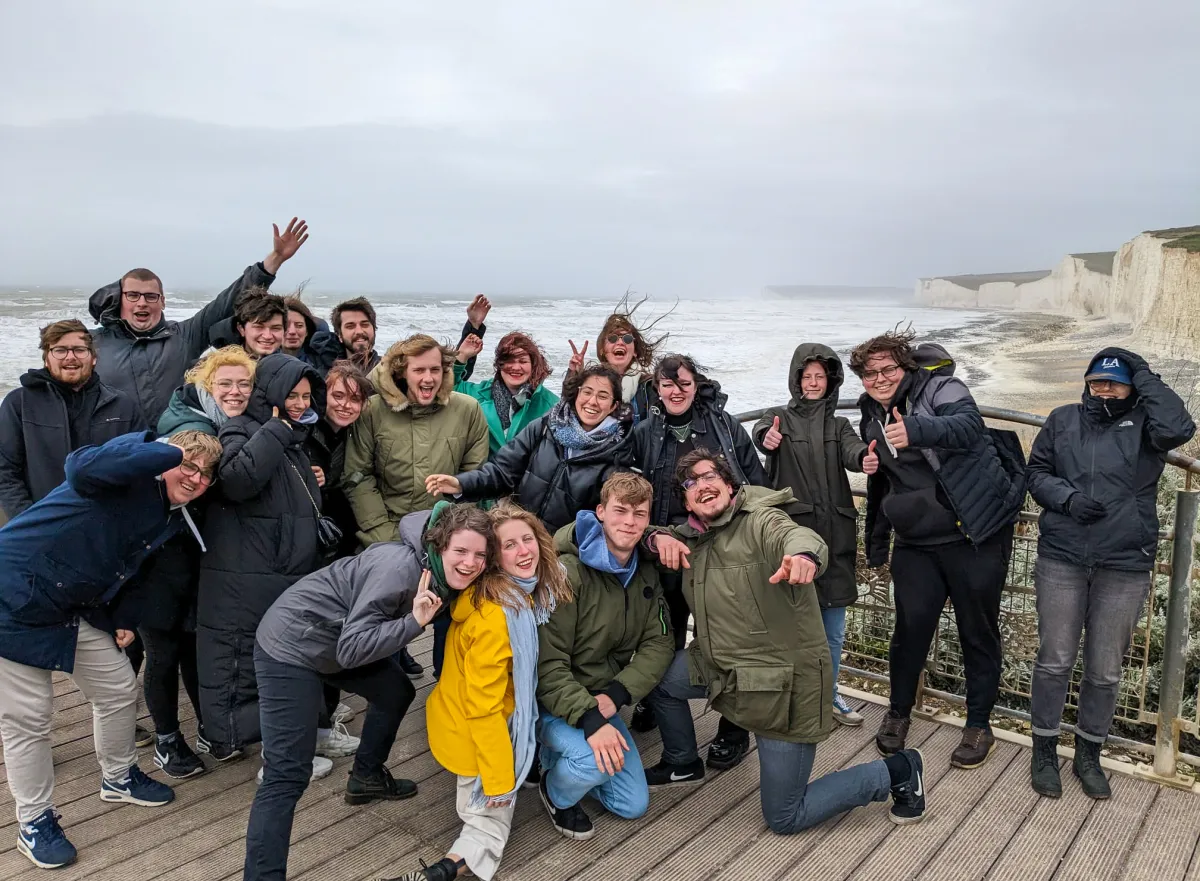 Studenten Secundair Onderwijs op uitstap naar de UK