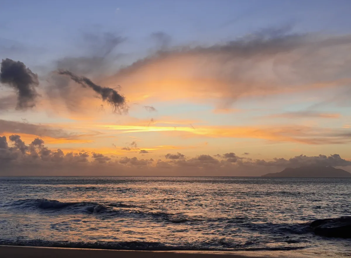 Seychelles sunset