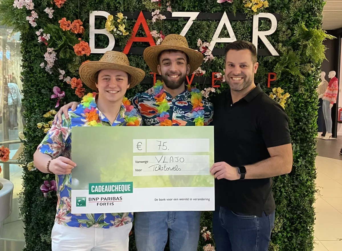 Vlajo winnaar Tikitowels