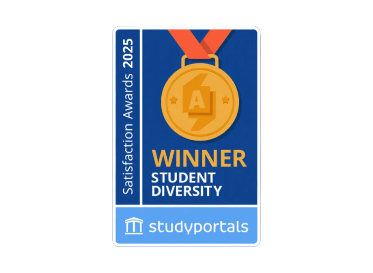 KdG University of Applied Sciences received the Global Student Satisfaction Award 2025, in the category Student Diversity.