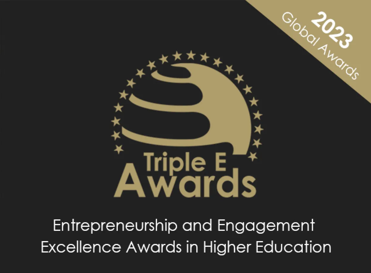 KdG wins Young Entrepreneurial University of the Year at the global Triple E Awards