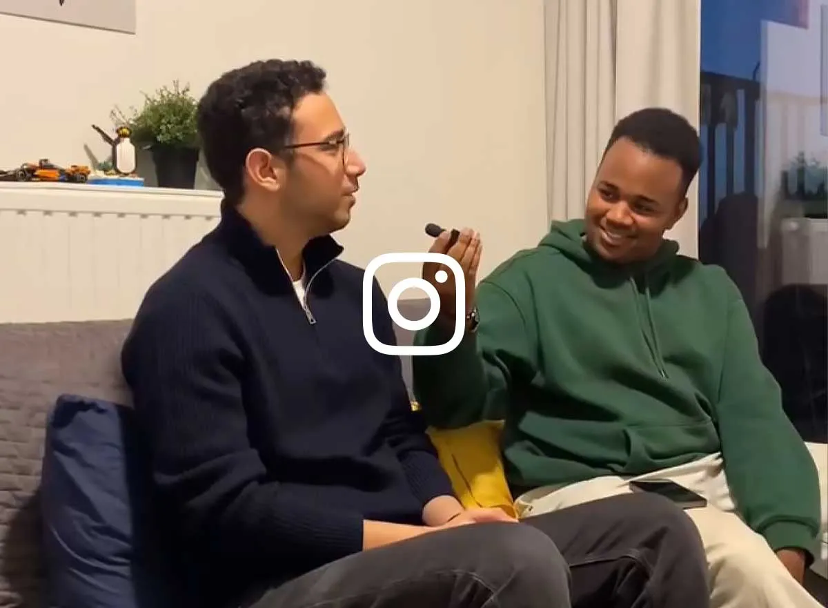 Qosai's roomtour on Instagram