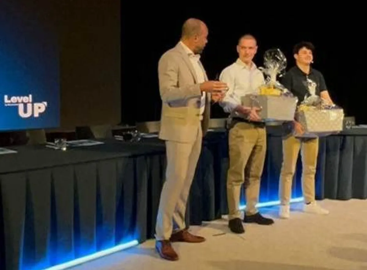 Laatstejaars Tijs en Kobe winnen de Bizzgames 2026,