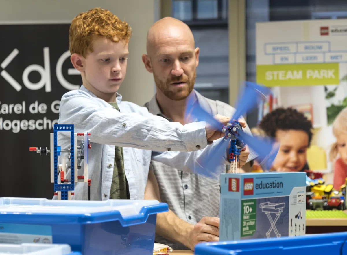 Lego Studio Education op KdG