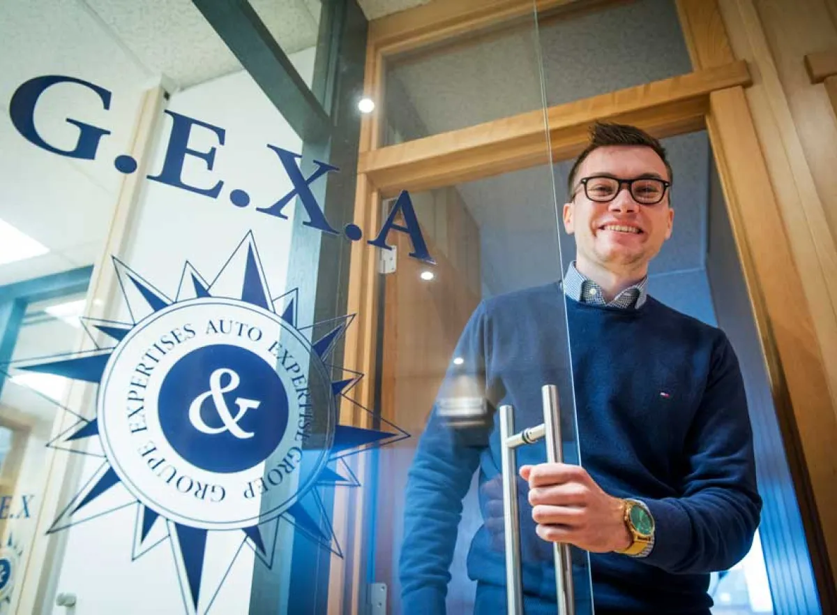 Arno Segers - Expert GEXA - oud student Autotechnologie Karel de Grote Hogeschool