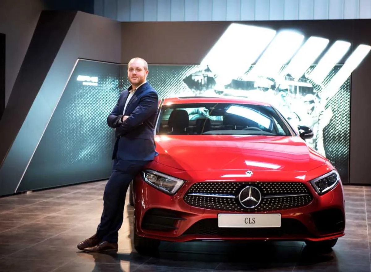 Pieter Van Liempt - Technical Manager Mercedes - oud student Karel de Grote Hogeschool